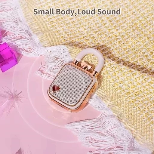 مینی اسپیکر بلوتوثی قابل حمل شارژی دیووم LOVE LOCK