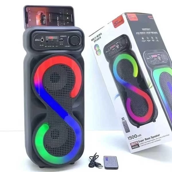 اسپیکر بلوتوثی zqs 4270 و کنترل دار