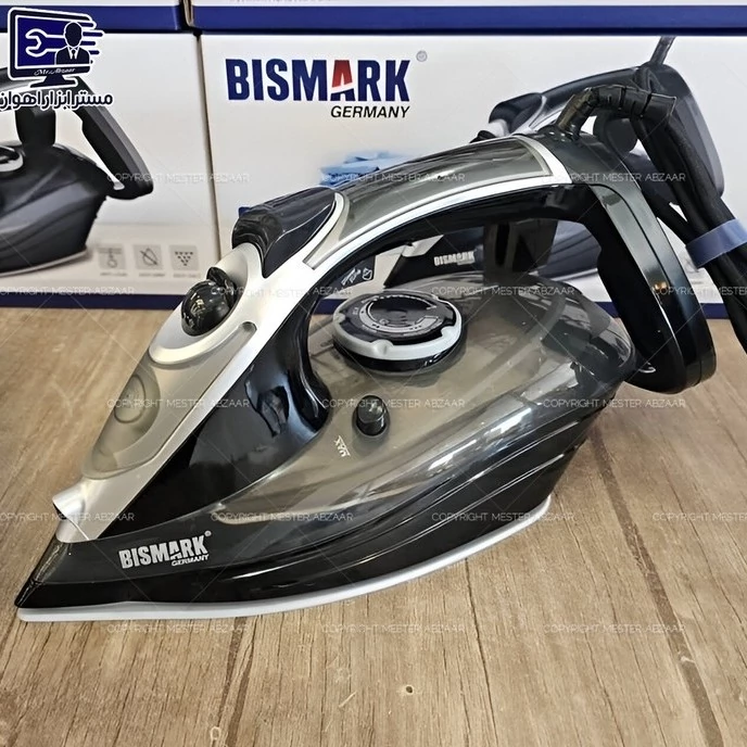 اتو بخار بیسمارک 3000 وات برقی خانگی کد 6633 مدل BISMARK GERMANY BM6633