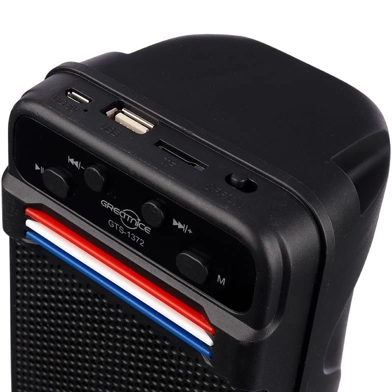 اسپیکر بلوتوثی قابل حمل گریت نایس مدل GTS-1372 ا Great Nice GTS-1372 Wireless Speaker