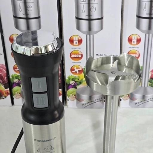 گوشت کوب برقی پاناسونیک حک شده (3000W) یخ شکن (4 تیغ) HP-4454