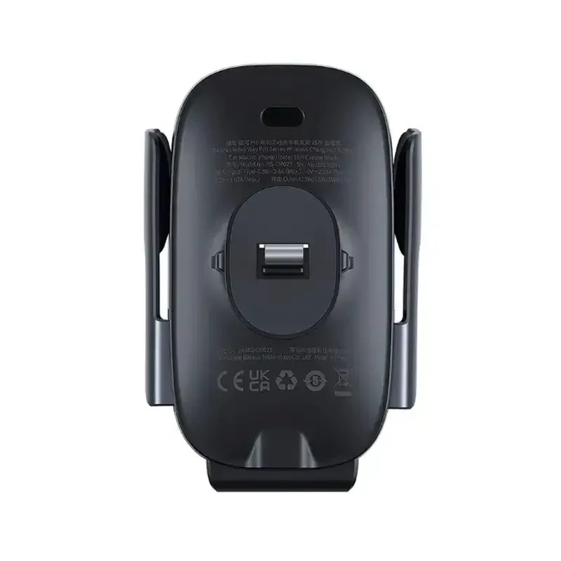 پایه نگهدارنده و شارژر وایرلس مگنتی باسئوس مدل Baseus Milky Way Pro 15W