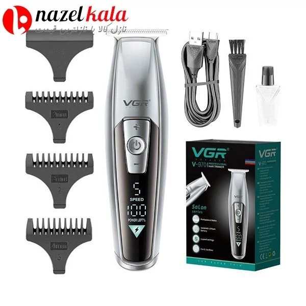 ماشین اصلاح موی سر و صورت وی جی ار مدل V-970