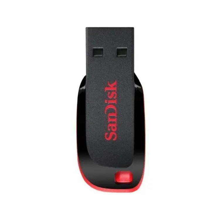 فلش مموری سن دیسک USB 2.0 مدل Cruzer Blade CZ50 ظرفیت 32 گیگابای