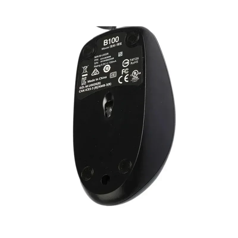 ماوس باسیم لاجیتک مدل Logitech Wired B100