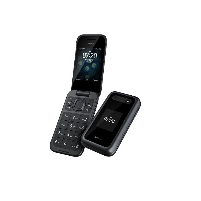 گوشی ساده تاشو نوکیا مدل 2660 سال 2022 Nokia 2660 flip دو سیمکارت (بدون گارانتی شرکتی)