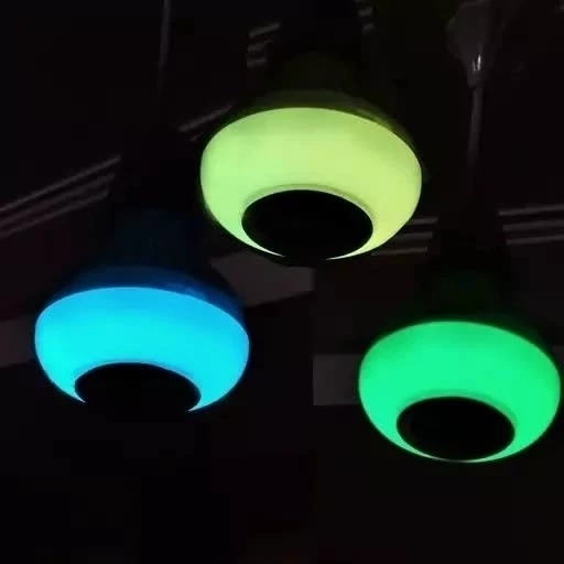 لامپ ال ای دی هوشمند رقص نور دار و اسپیکر بلوتوثی مدل led music bulb