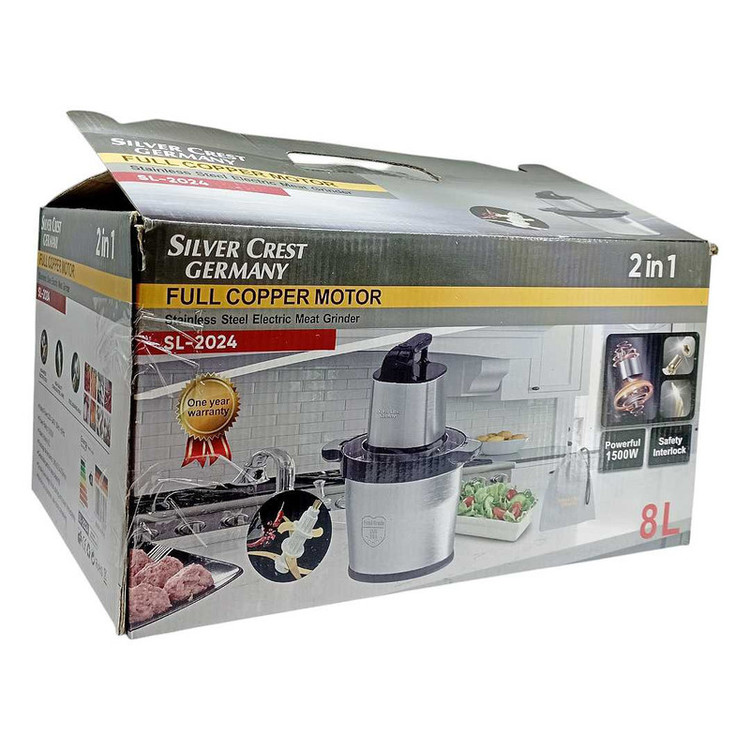 خردکن 8000 میلیلیتر سیلور کرست مدل SL-2024