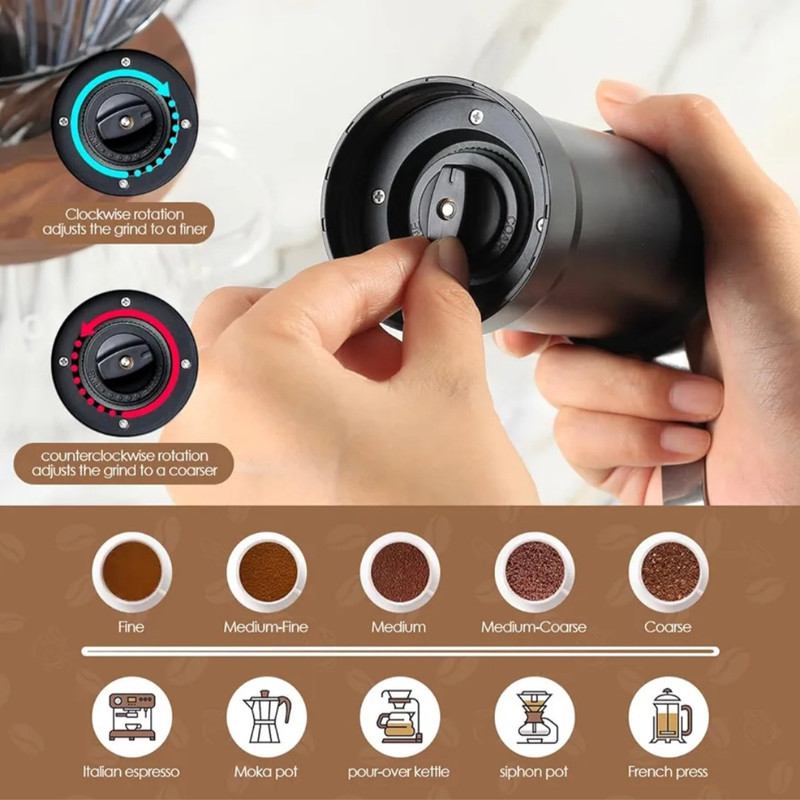 آسیاب دستی قهوه مدل Manual grinder
