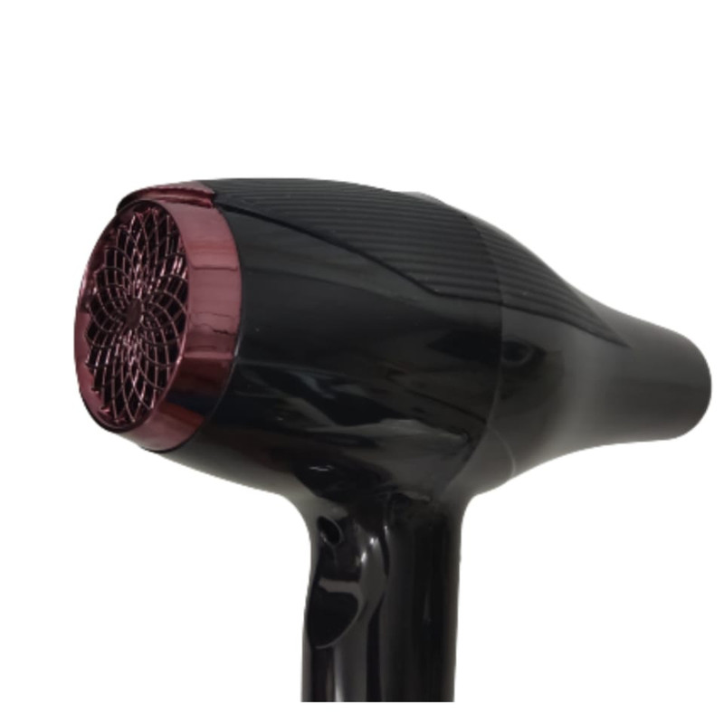 سشوار خانگی 2400 وات کنوود مدل KW-1011، موتور AC، وزن 500 گرم، المنت تیتانیوم، دارای سری متمرکزکننده باریک با ویژگی صافکنندگی، با قابلیت تنظیم دما، باد سرد، سیم گردان