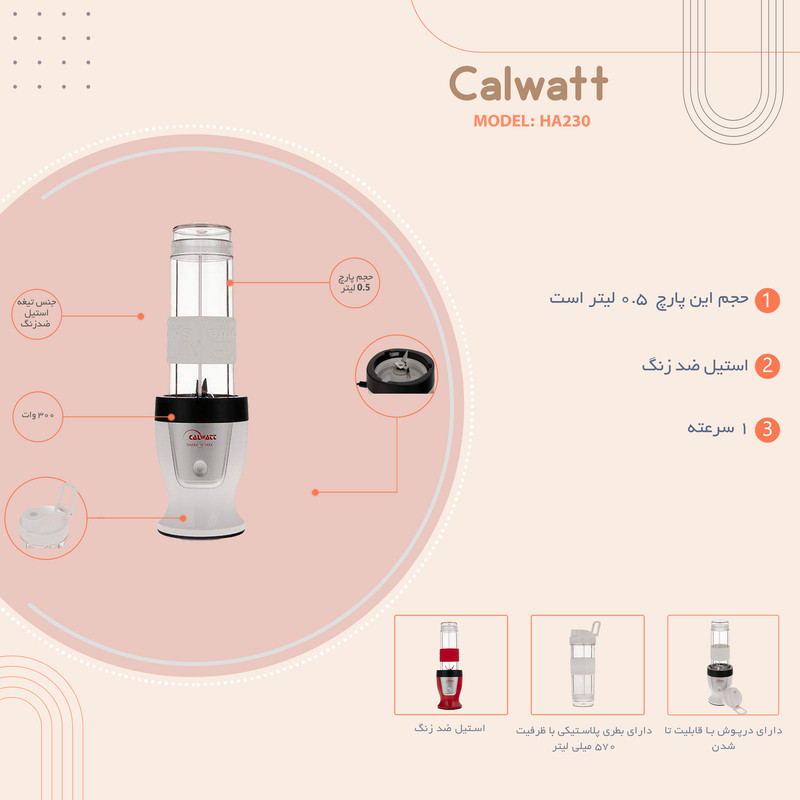 مخلوط کن کالوات مدل HA230