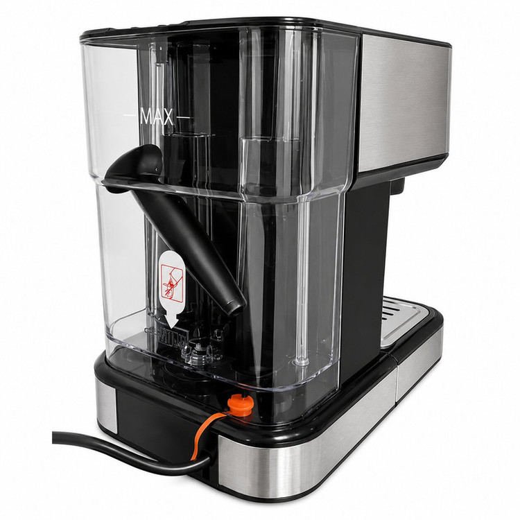 اسپرسوساز ساپر مدل SEM-1211S خانگی، 15 بار فشار بخار، 2 نازل قهوه، ظرفیت مخزن آب 2000 میلیلیتر