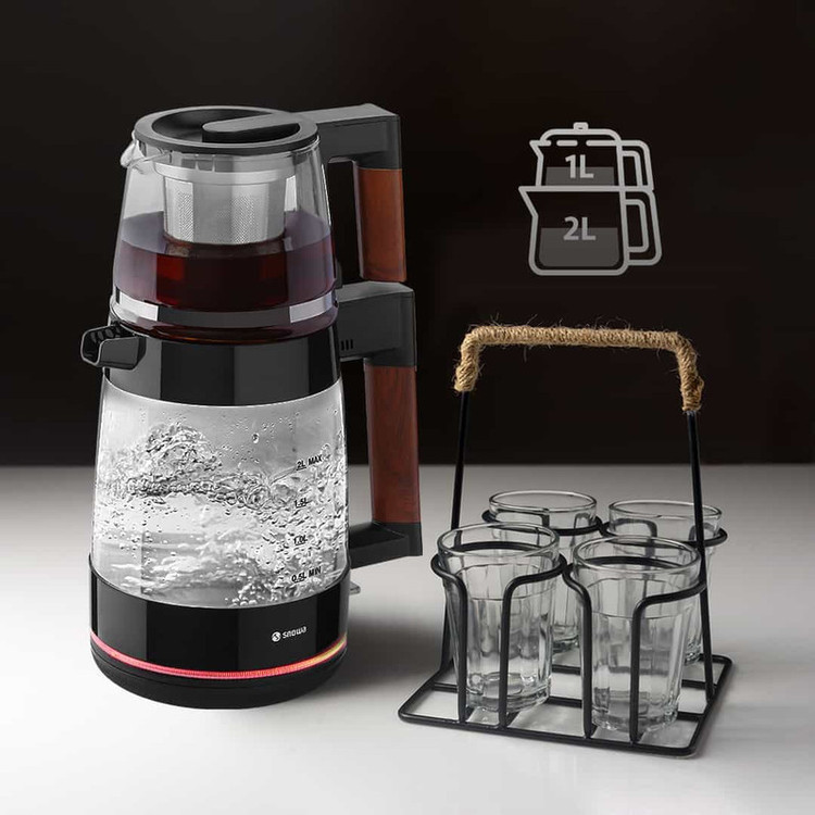 چای ساز روی هم اسنوا مدل STM-GS1650WE
