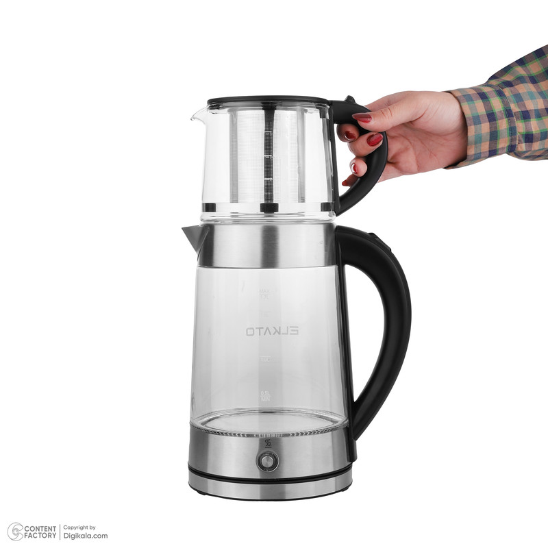 چای ساز روی هم مدل EL-TM122BS