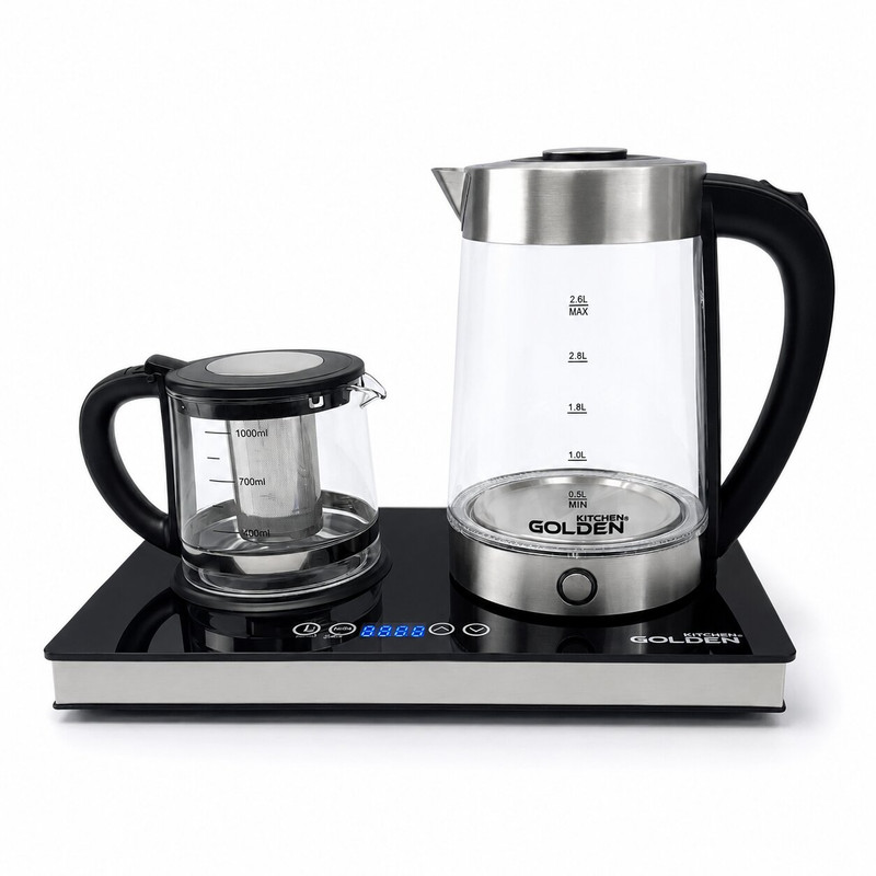 چای ساز کنار هم گلدن کیچن مدل GK720