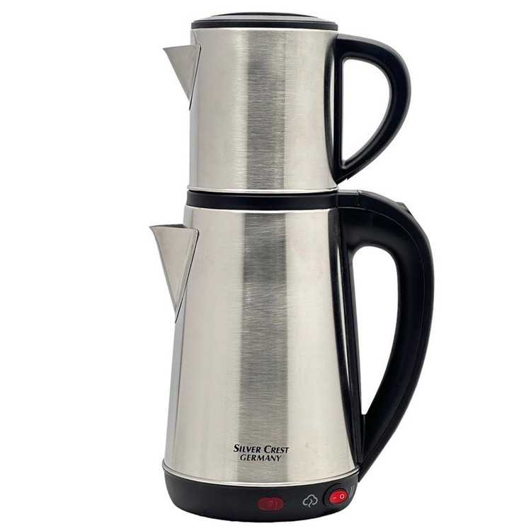 چای ساز روی هم سیلورکرست مدل SC-S589S