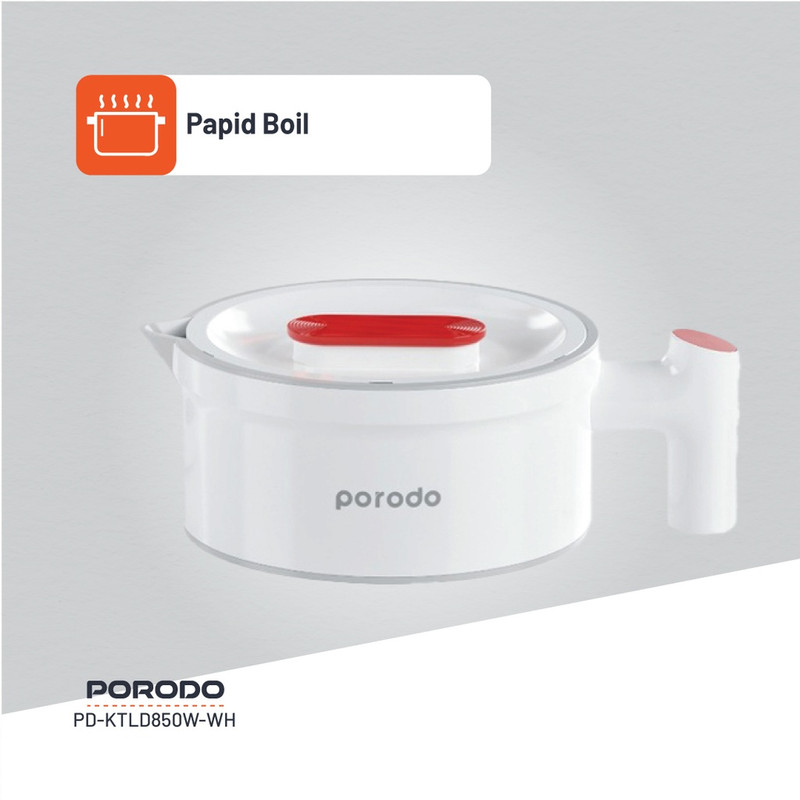 کتری برقی پرودو مدل PD-KTLD850W-WH گنجایش 0.6 لیتر