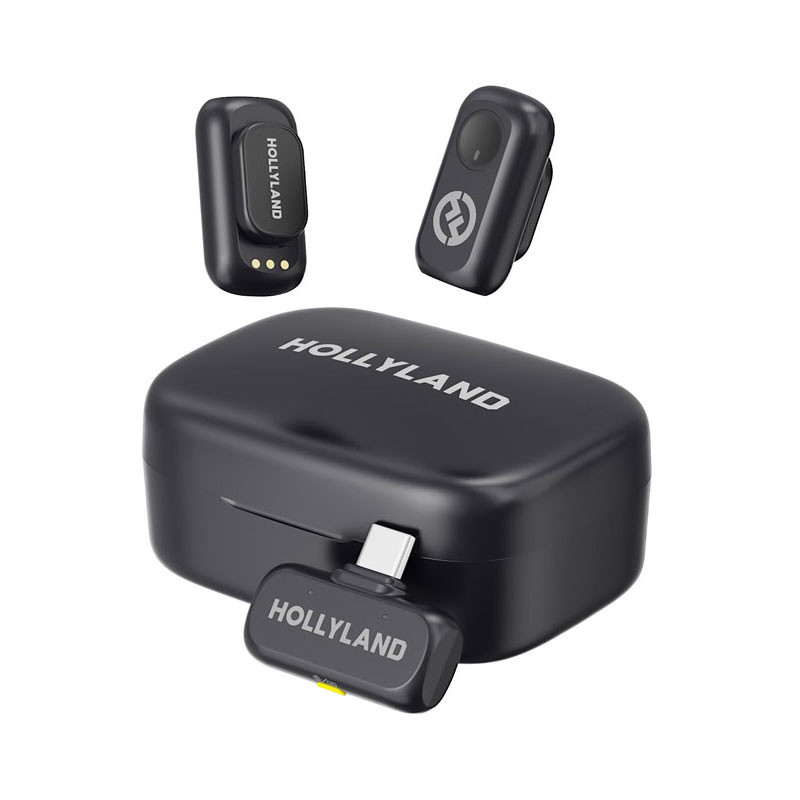 میکروفن بی سیم هالی لند مدل Lark A1 با درگاه اتصال USB-C