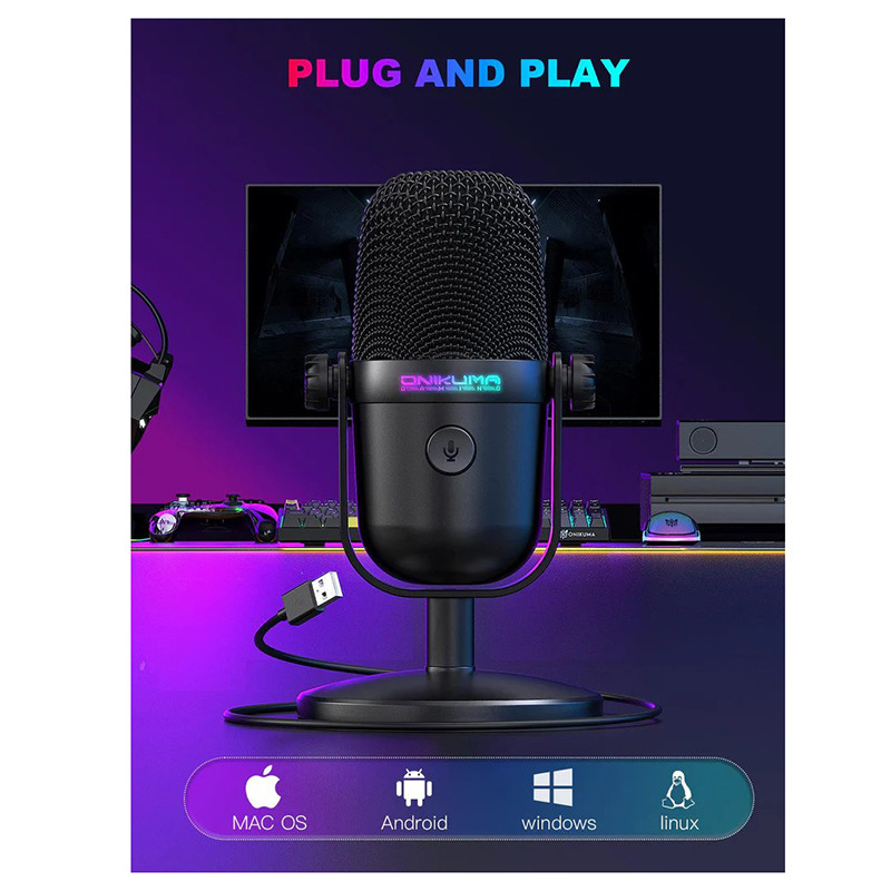 میکروفون گیمینگ اونیکوما مدل M830