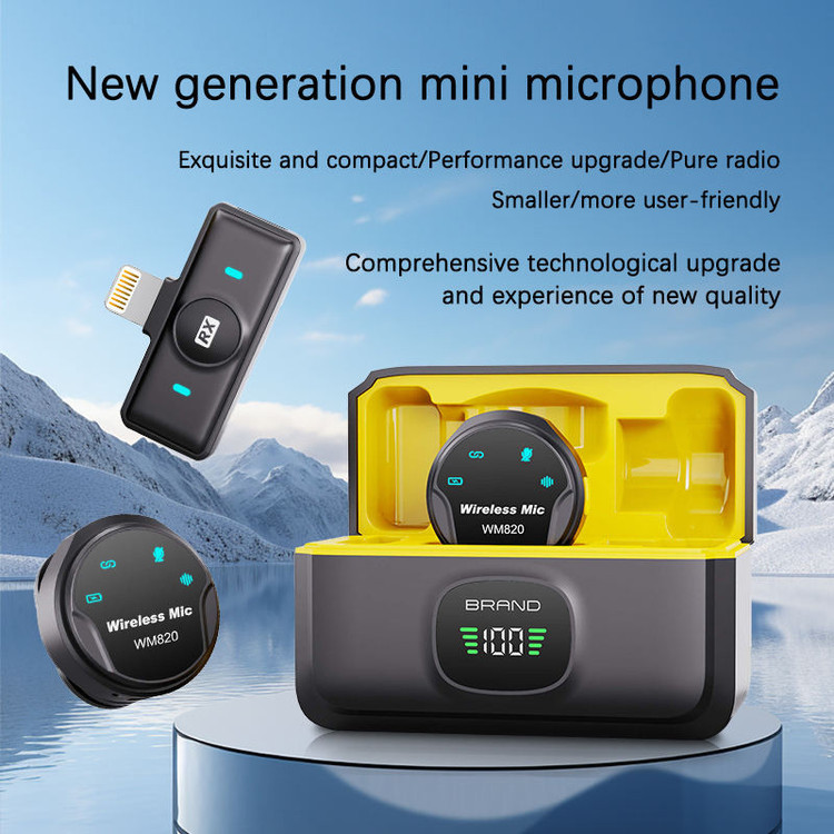 میکروفون بی سیم مدل WM820 Lightning