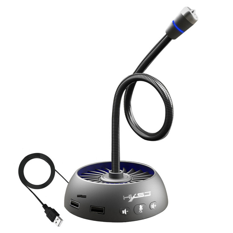 میکروفن رومیزی اچ اکس اس جی مدل F15 با درگاه اتصال USB