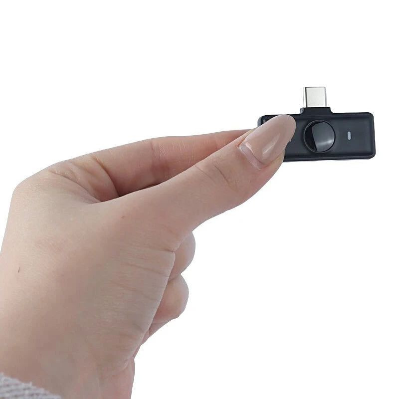 میکروفون یقهای بیسیم مدل SH8 با درگاه USB Type-C