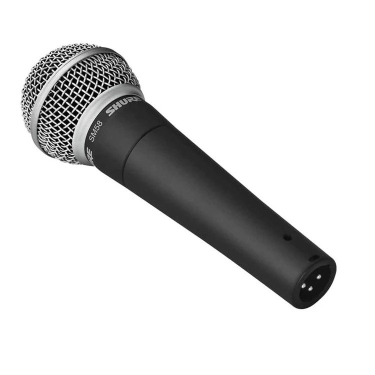 میکروفن داینامیک شور مدل SM 58 با درگاه اتصال XLR