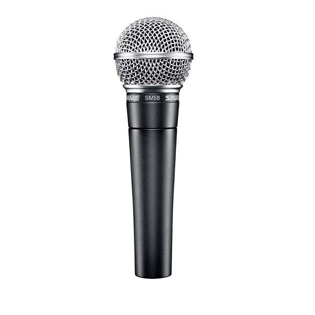 میکروفن داینامیک شور مدل SM 58 با درگاه اتصال XLR