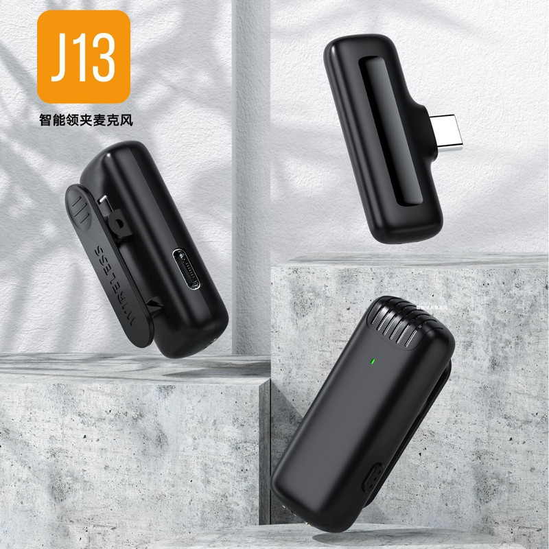 میکروفن بی سیم یقه ای مدل J13
