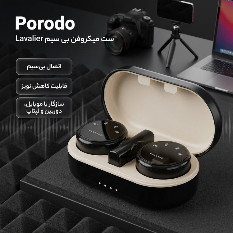 ست میکروفن بی سیم پرودو مدل Lavalier