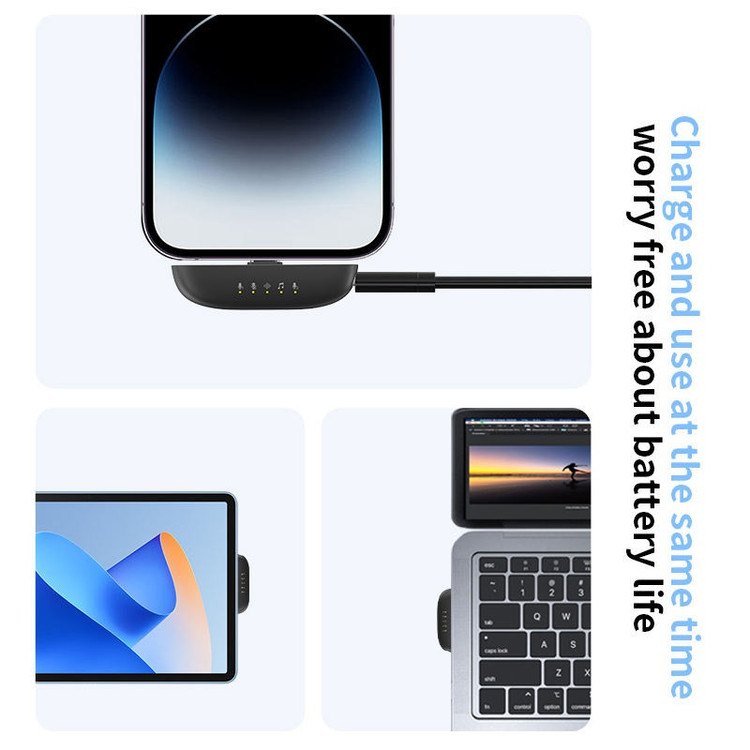 ست میکروفن بی سیم مدل M8 mini با درگاه تایپ سی