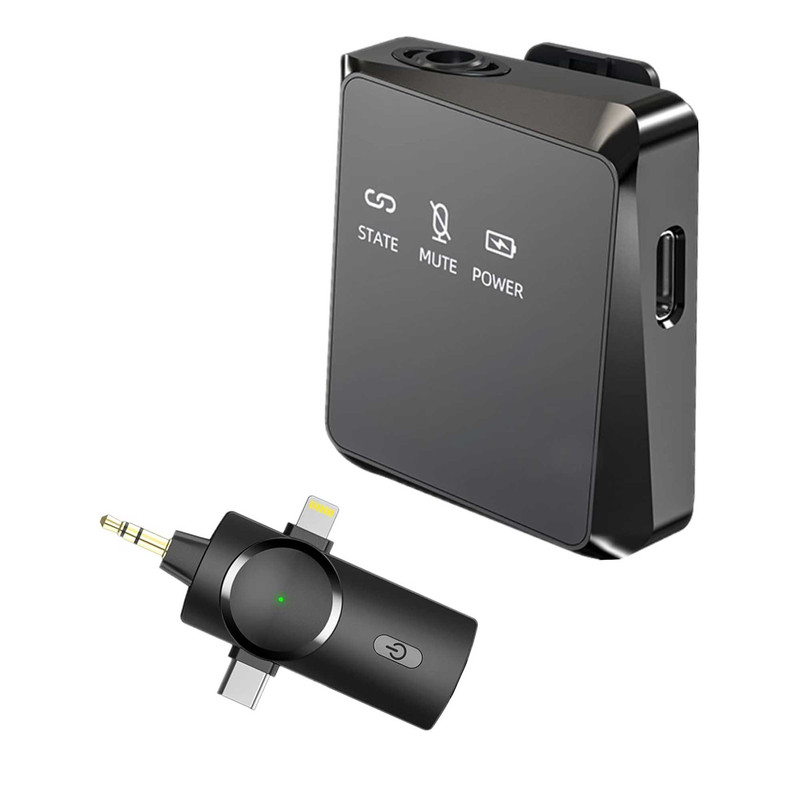 میکروفن یقه ای مدل AP004 تک کاربره با درگاه Lightning