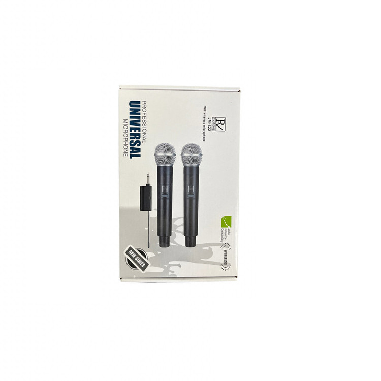 میکروفن بی سیم مدل PV JM-122 بسته 2 عددی