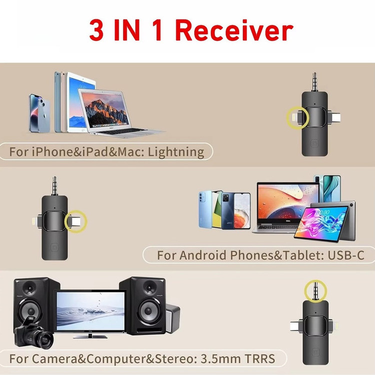 میکروفن بی سیم مدل F11-2