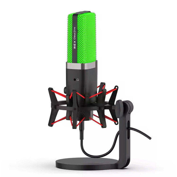 میکروفن رومیزی یانمای مدل X3W RGB با درگاه اتصال USB