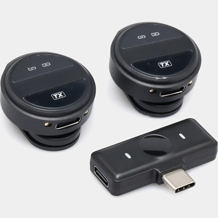 میکروفون یقهای بیسیم مدل SH20 با درگاه USB Type-C