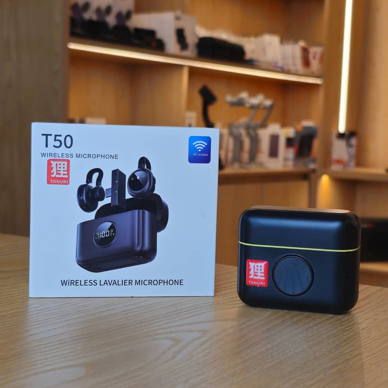 میکروفون یقه ای تانوکی مدل T50 با درگاه اتصال تایپ سی