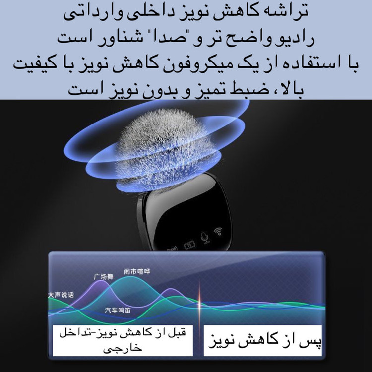 میکروفن بی سیم مدل R8