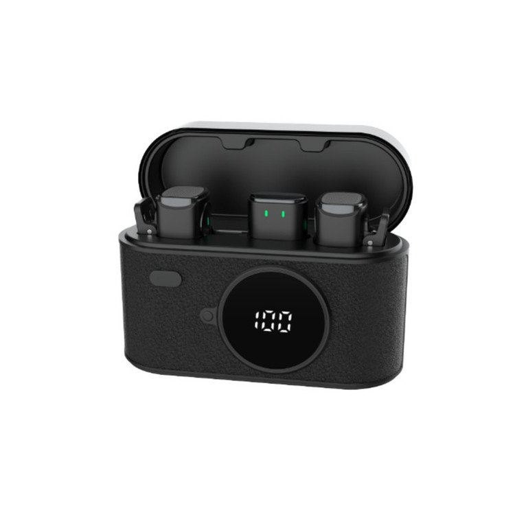 میکروفون یقه ای بیسیم مدل SX01 با درگاه اتصال USB Type C