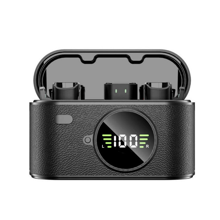 میکروفون یقه ای بیسیم مدل SX01 با درگاه اتصال USB Type C