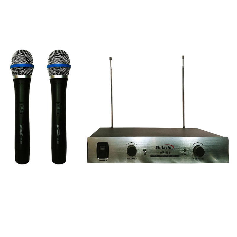 میکروفن بی سیم دو کانال شیتاچی مدل WR-552