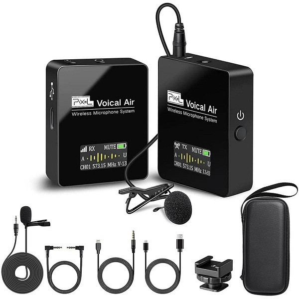 میکروفن بی سیم پیکسل مدل Voical Air بسته دو عددی