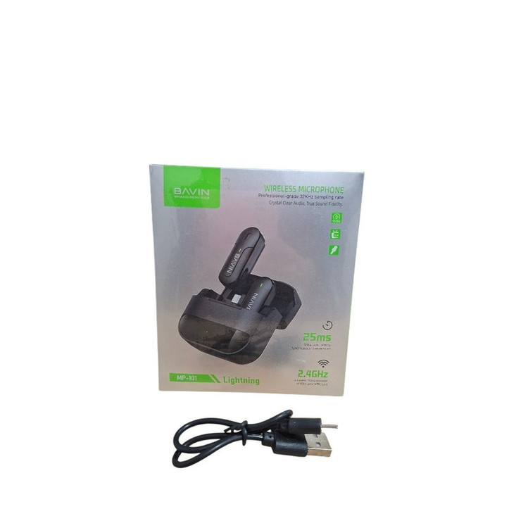 میکروفون یقه ای باوین مدل MP-101 با درگاه اتصال USB-C