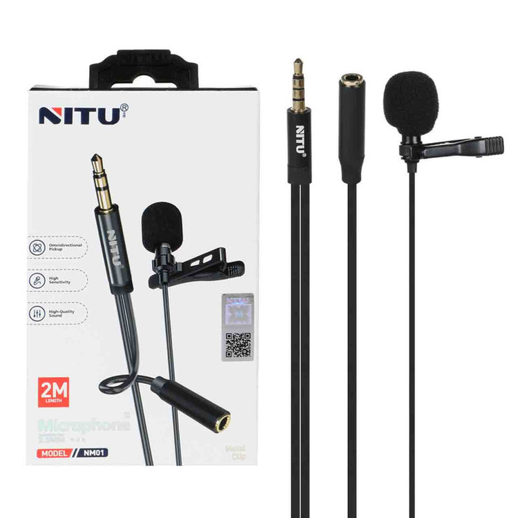 میکروفن یقه ای نیتو مدل NM01