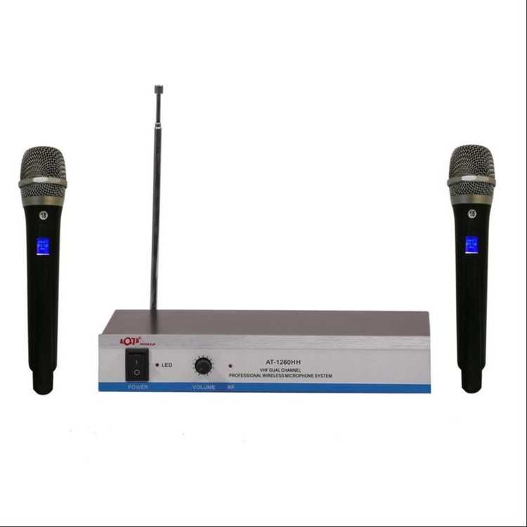 میکروفن دستی بی سیم آکتا مدل AT-1260HH