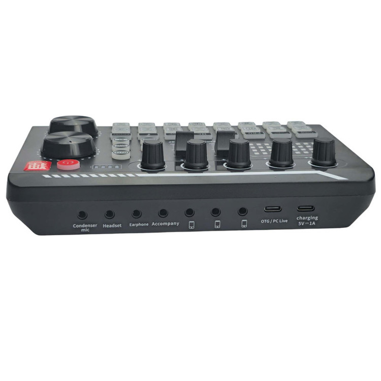 میکروفون استودیویی تانوکی مدل BM800 کد F998 به همراه کارت صدا